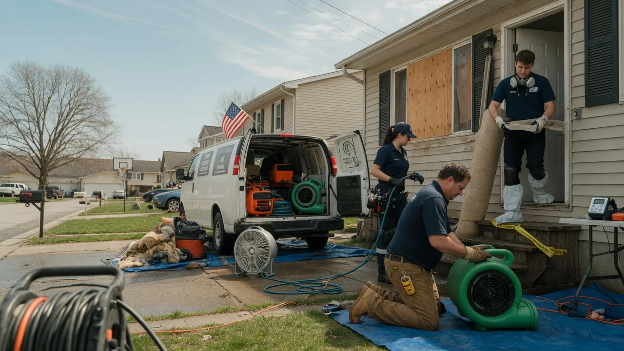 Water Damage Restoration in Rackerby, CA near me